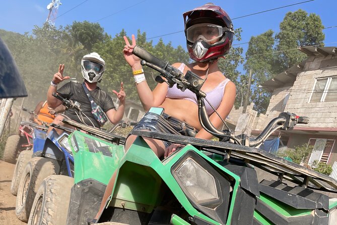 Ocho Rios ATV, Horseback Riding, Dunn's River and Bamboo Rafting - Bamboo rafting and the White River limestone massage
