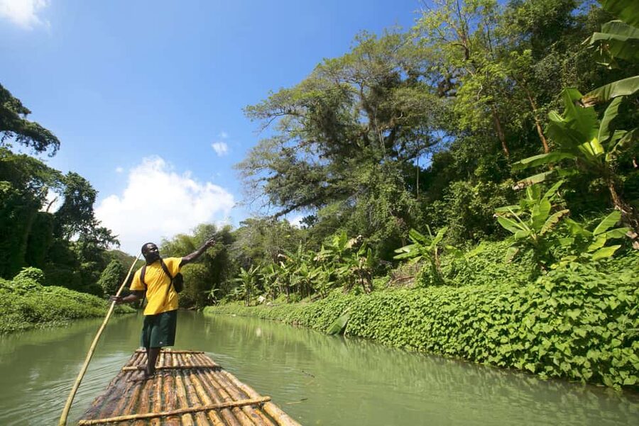 Ocho Rios: Horseback Riding in the Ocean and Bamboo Rafting - Horseback riding toward the sea