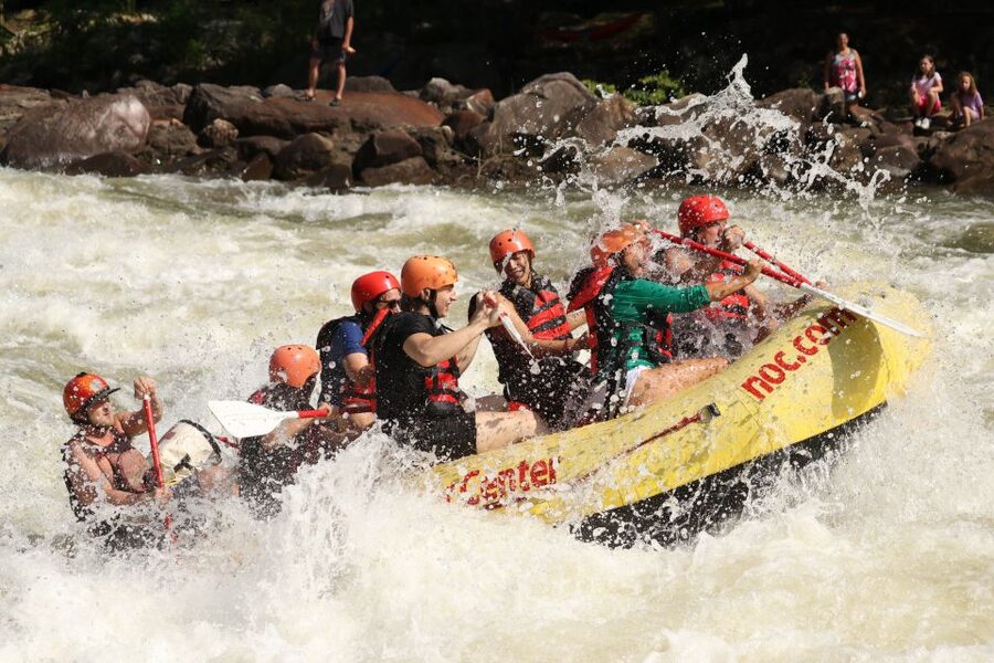 Ocoee River: Middle Ocoee Guided Rafting Tour - Meeting the Ocoee at the river outpost