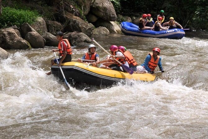 One Day Sticky Waterfall, White Water Rafting,Elephants Sanctuary - What this Chiang Mai day actually offers