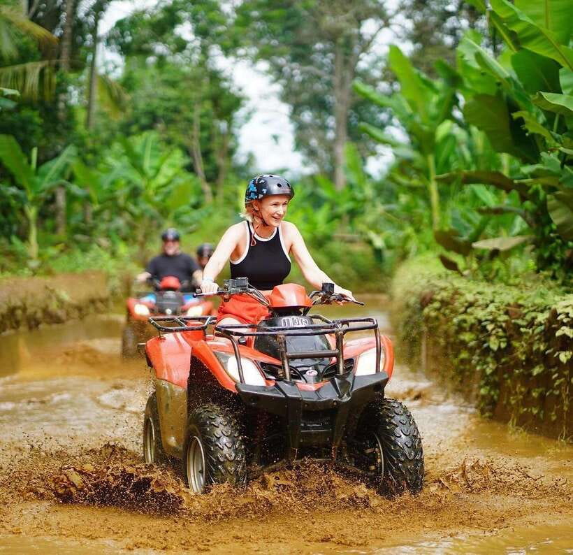 One day tour atv quad bike & water rafting ubud - Key points at a glance