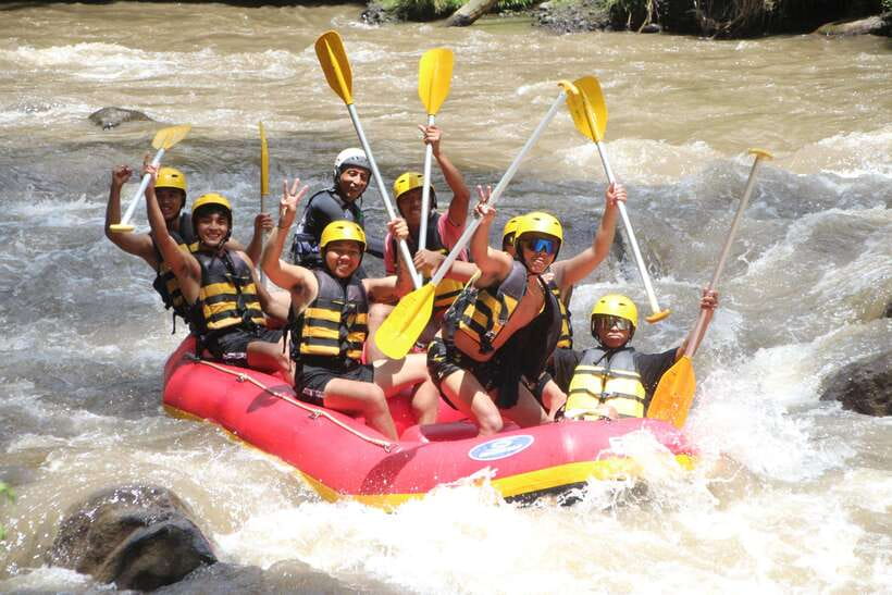 One day tour atv quad bike & water rafting ubud - Who will enjoy this day most?