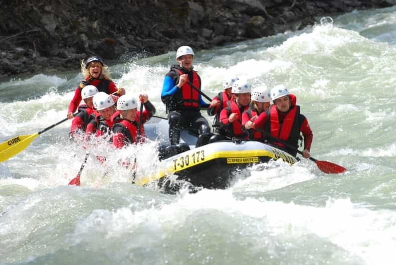 Ötztal: Rafting at Imster Canyon for Beginners - The calm beginning on the Inn