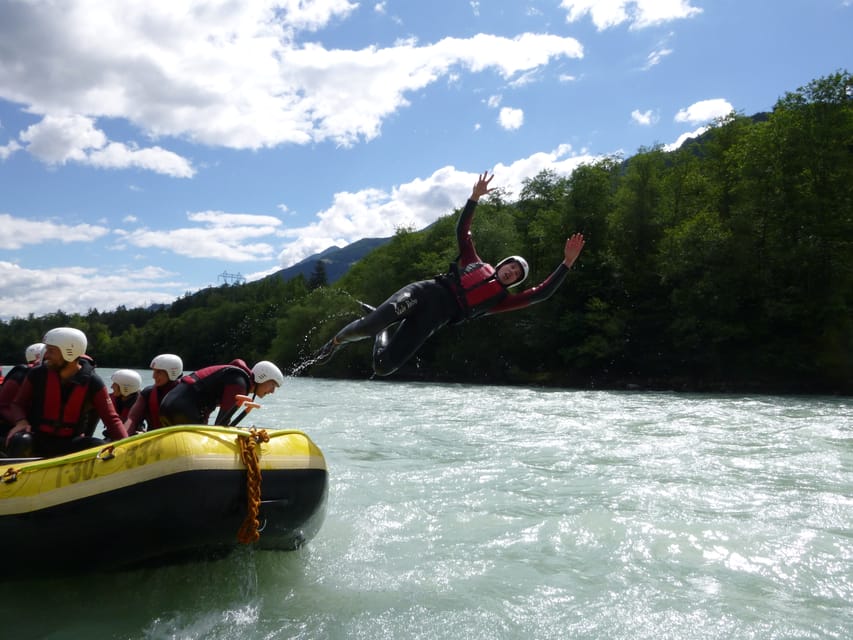 Ötztal: Rafting at Imster Canyon for Beginners - Entering the whitewater in Imster Gorge