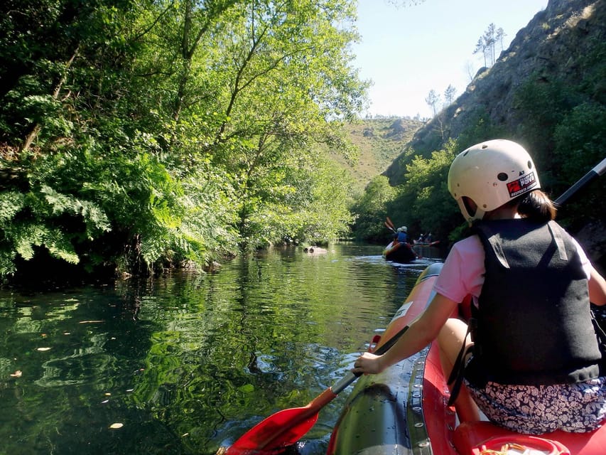 Paiva River: Cano-rafting in Arouca - The safety briefing sets the tone