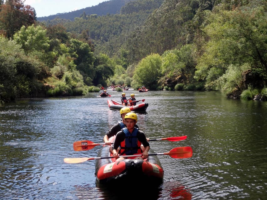 Paiva River: Cano-rafting in Arouca - What the $63 price includes