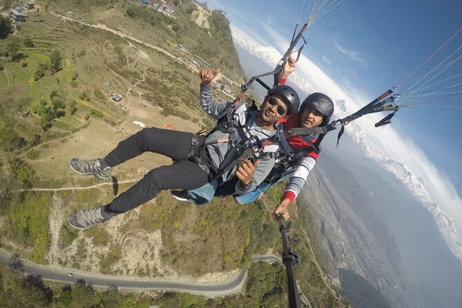 Paragliding Trip with River Rafting - What the paragliding portion includes