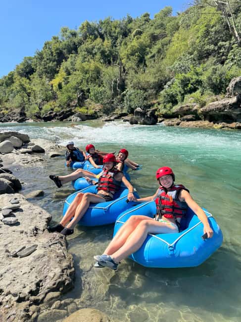 Permet: River Tubing/Rafting at Vjosa National Park - The first river stretch: gentle rapids and clear water