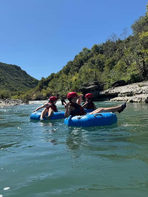 Permet: River Tubing/Rafting at Vjosa National Park - Starting at the Permet base camp