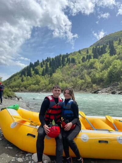 Permet: Vjosa River National Park Guided Rafting Tour