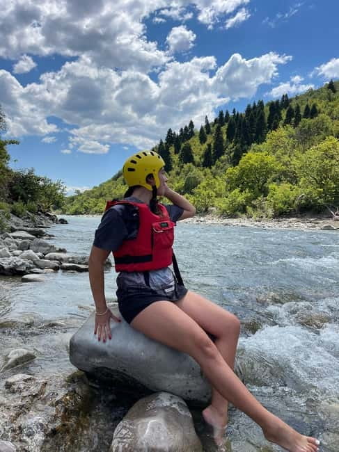 Përmet: Vjosa River Rafting Adventure - Calm stretches, swimming, and photo stops