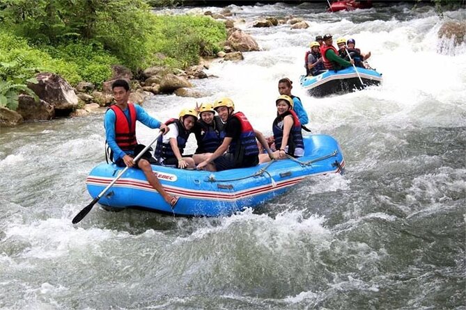 Phang Nga Tour with White Water Rafting and Zipline - Riverside lunch and fresh fruit