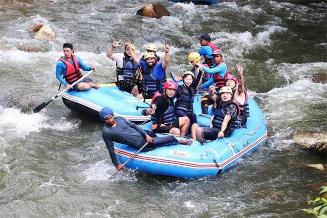 Phang Nga Tour with White Water Rafting and Zipline - Rafting 5 or 7 kilometers through Phang Nga