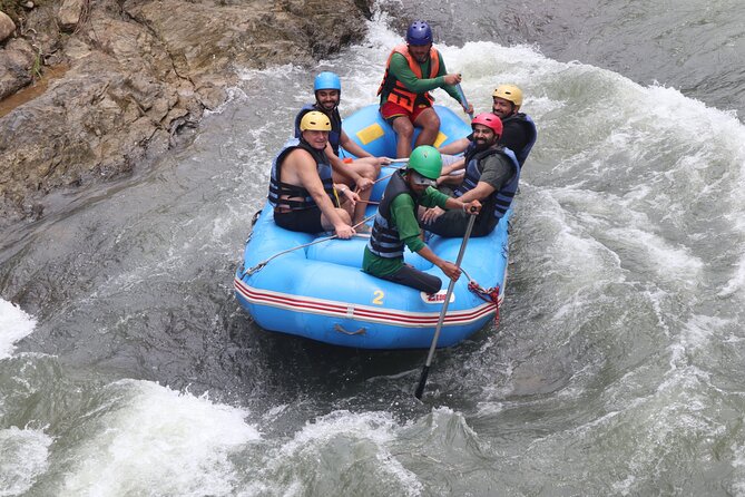 Phuket Adventure with White Water Rafting, Monkey cave and Zip Line+Optional ATV - The 150-meter zipline