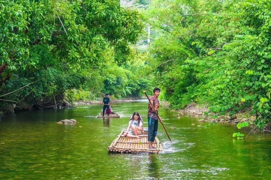 Phuket: Bamboo Rafting, Monkey Cave, and ATV Option - Thai lunch that earns its place