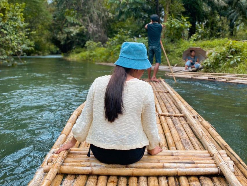 Phuket: Bamboo Rafting, Monkey Cave, and ATV Option - The waterfall walk and a possible swim