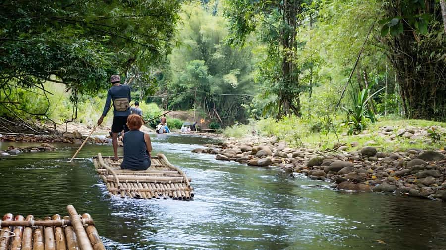 Phuket: Bamboo & Water Rafting with Phang Nga Bay Viewpoint - Guides, group size, and the human side of the day