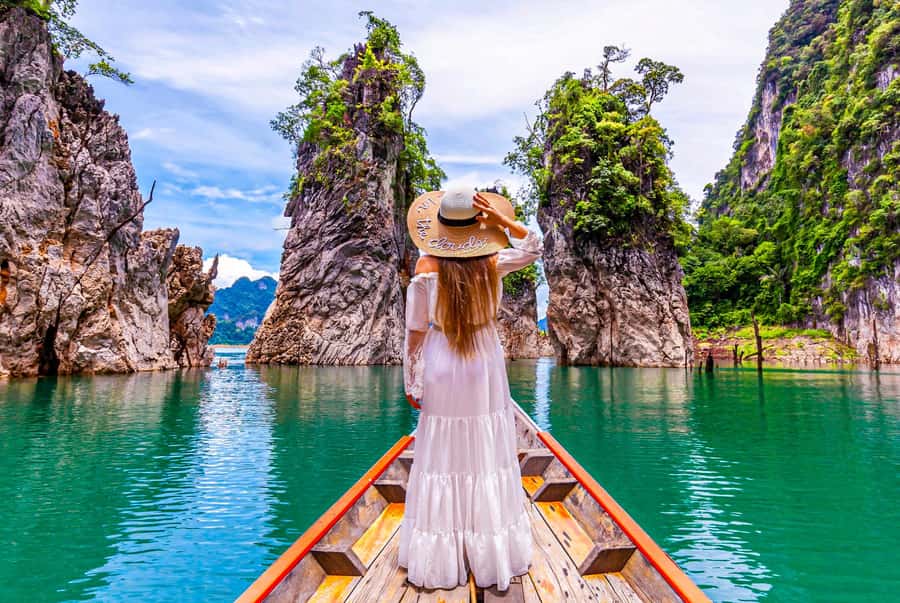 Phuket:Cheow Lan Lake & Kho-Sok,Bamboo Rafting,Monkey Temple - The Big Picture: A Very Full Nine-Hour Day