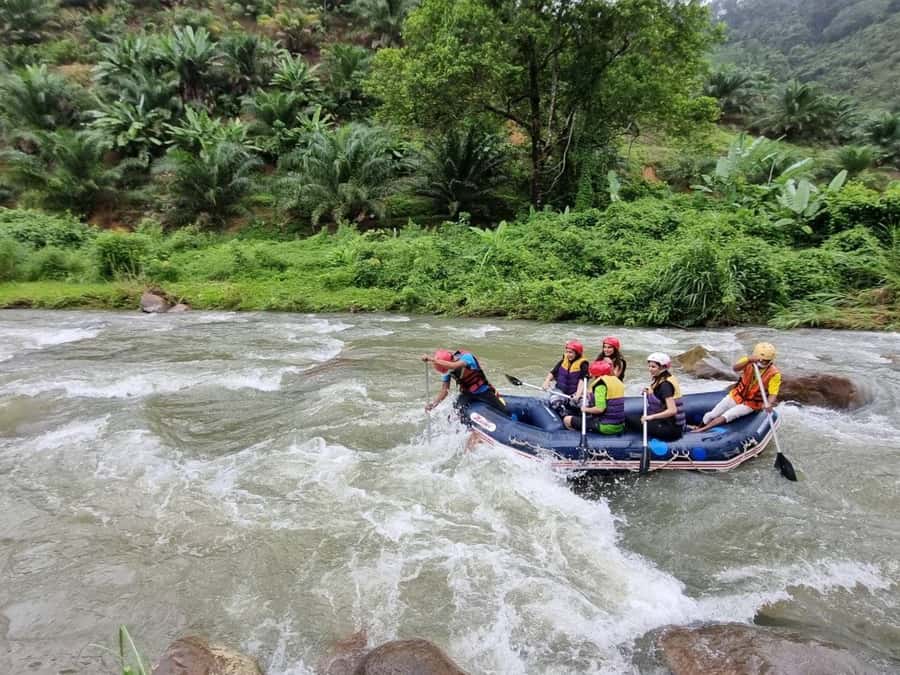 Phuket: Monkey Cave, Water Rafting, Zipline with ATV Option - The 5-kilometer white water rafting run
