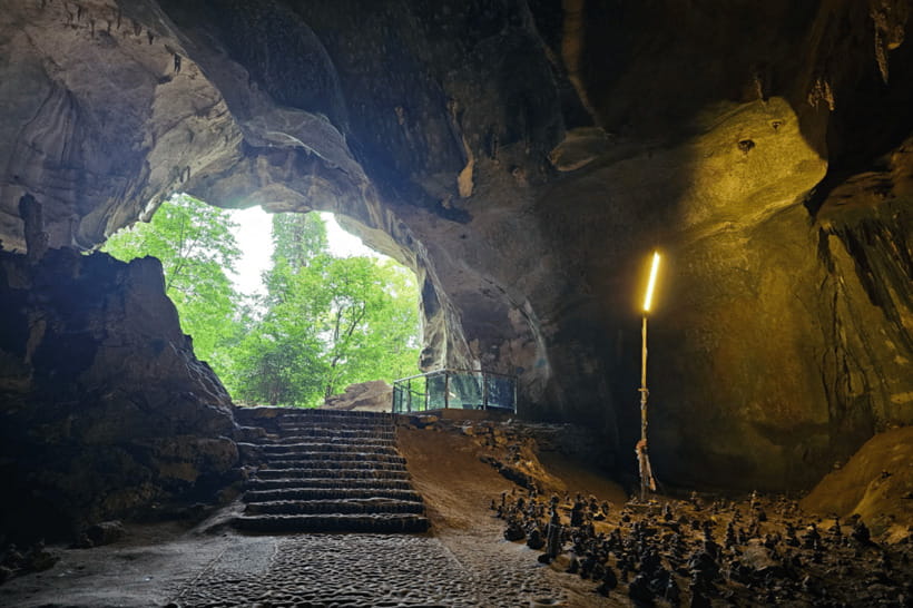 Phuket: White Water Rafting, ATV, and Zipline Adventure - The waterfall stop
