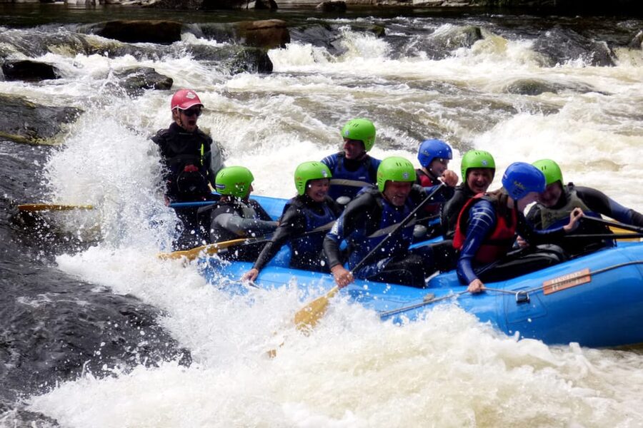 Pitlochry, Scotland: Summer White Water Rafting Tour - The final 18-foot rapid is the main event