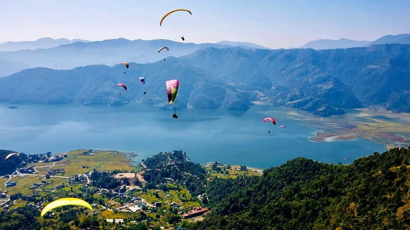 Pokhara: Half Day Upper Seti Rafting & Paragliding adventure - Rapids, swimming, and the refreshment break