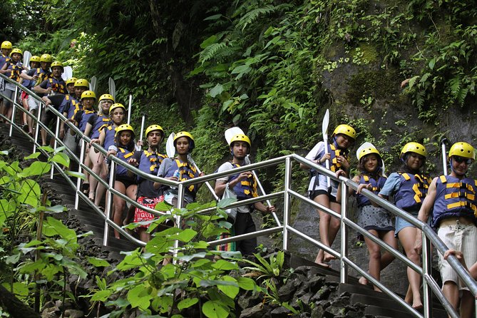 Premium Ayung River White Water Rafting in Bali - The walk down to the river