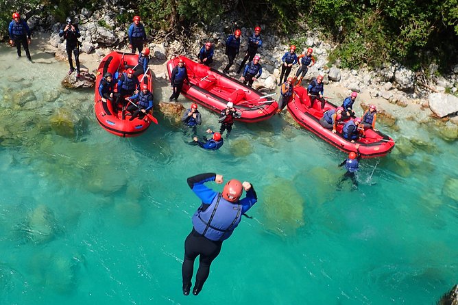 Premium RAFTING on Soca River. Photo service. Families welcome. - Family fit and physical demands