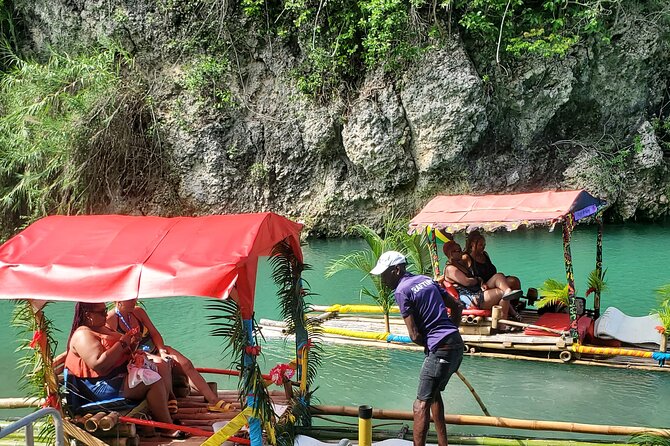 Private 1 Hour Bamboo River Rafting in Montego Bay - The limestone foot massage is the unusual extra