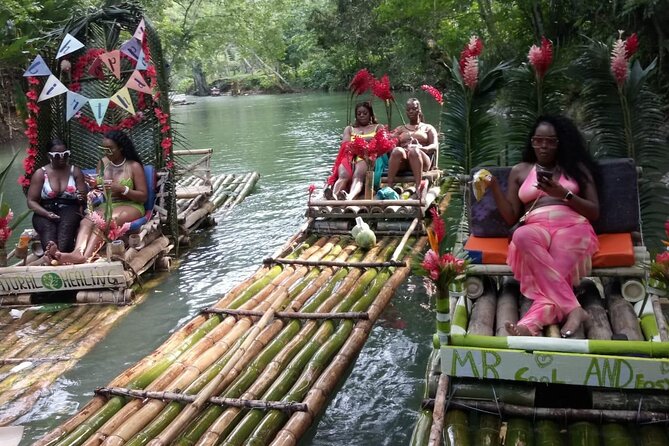 Private Bamboo Rafting Tour with Leg Massage and Hip-Strip - Music, food, drinks, and the relaxed social side