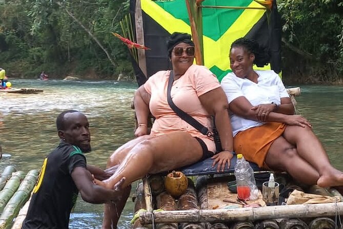 Private Bamboo River Raft with Limestone Massage in Montego Bay - What your driver adds to the day