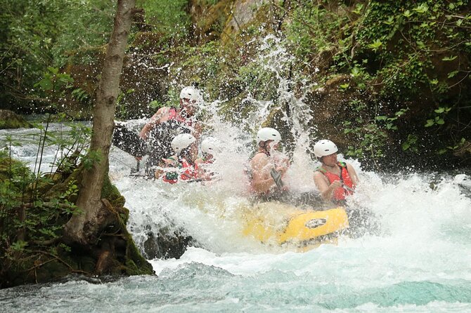 Private Cetina rafting trip|Cave exploring|Cliff jumping & more - Rafting the Cetina at a beginner-friendly pace