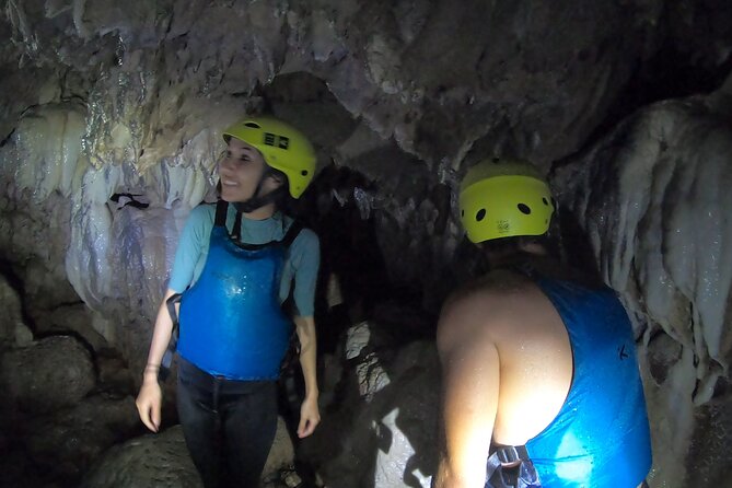 Private Cetina rafting trip|Cave exploring|Cliff jumping & more - A cave, rope swing, and waterfall stop
