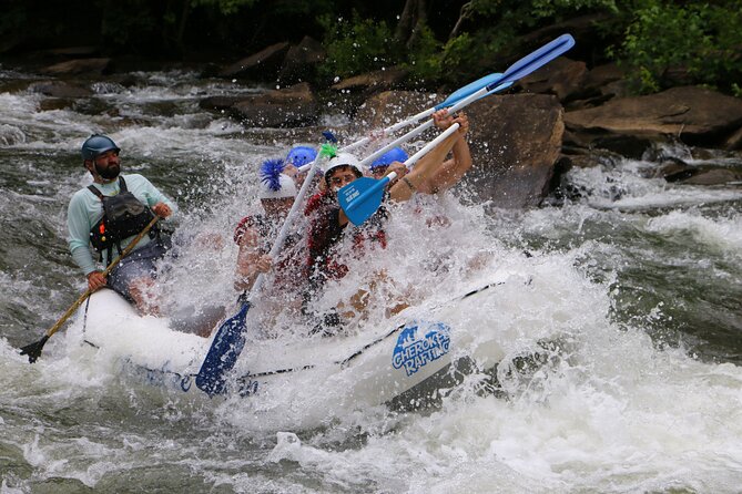 Private/High Adventure Whitewater Rafting Tour With Shore Snack - What happens on the middle Ocoee section
