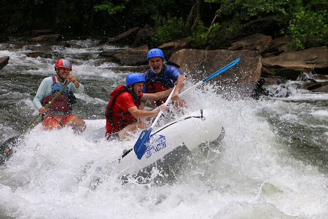 Private/High Adventure Whitewater Rafting Tour With Shore Snack - Private group size and who should book