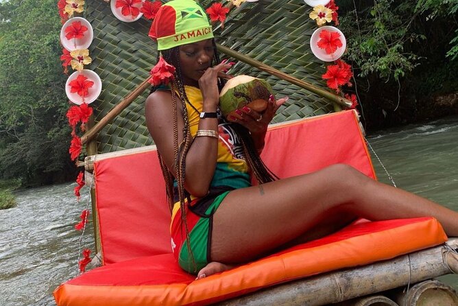 Private Montego Bay Bamboo Rafting with Limestone Foot Massage - Swimming, food, music, and optional extras