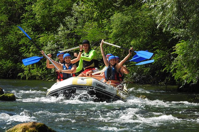 Private rafting on Cetina river with caving & cliff jumping,free photos & videos - Starting in Omiš at 11 a.m.
