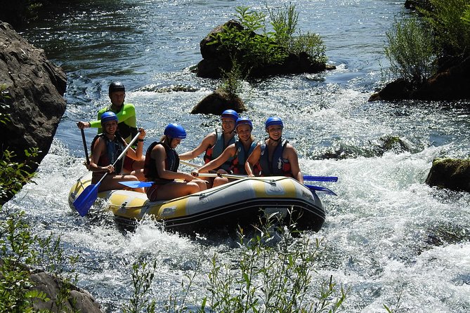 Private rafting on Cetina river with caving & cliff jumping,free photos & videos - Cliff jumping and floating through the rapids