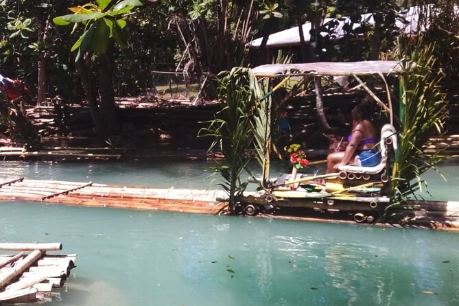 Private River Bamboo Rafting Activity in Ocho Rios Jamaica - A Private Beach Stop and Limestone Massage