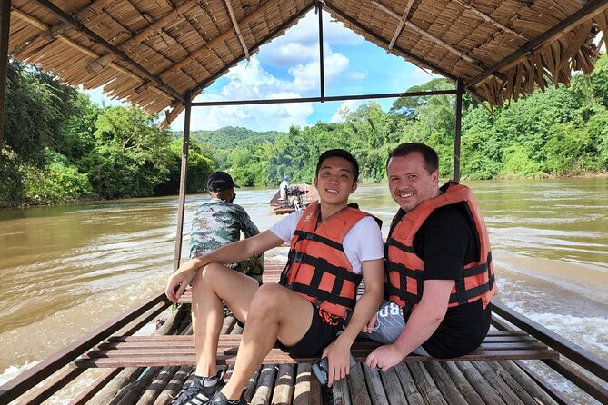 Private Tour: Kanchanaburi Erawan Waterfall Tour from Bangkok - Bamboo rafting on the Kwai River
