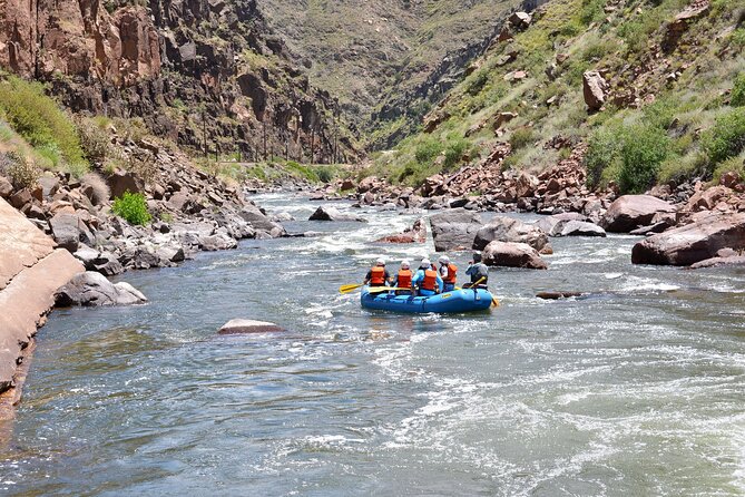 Professionally Guided High Adventure Rafting Trip - Royal Gorge - The second half brings more paddling