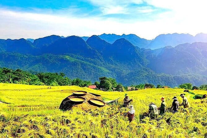 Pu Luong Amazing Trekking Village,Rafting,Swimming, Lunch on Boat - Silk weaving inside a Thai household