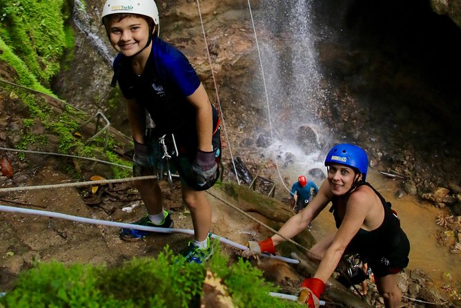 Pure Trek Canyoning & White Water Rafting in La Fortuna - Five Rappels Through a Rainforest Canyon