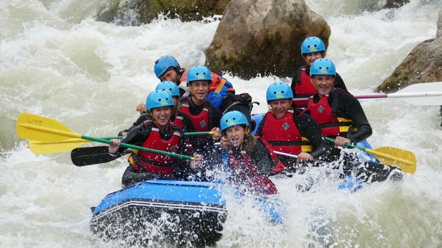 Pyrenees: Rafting in the Kingdom of the Mallos - The short van ride to Carcavilla