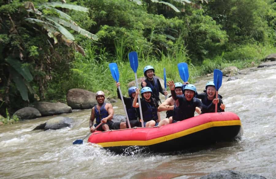 Quad bike bali tunnel waterfall with Rafting - Safety, fitness, and what to bring