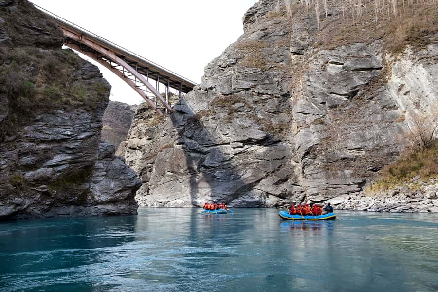 Queenstown: Kawarau River Rafting and Jet Boat Ride - The jet boat transfer brings the speed