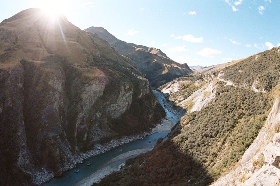 Queenstown: Shotover River Whitewater Rafting Adventure - Deep Creek and the first rapids