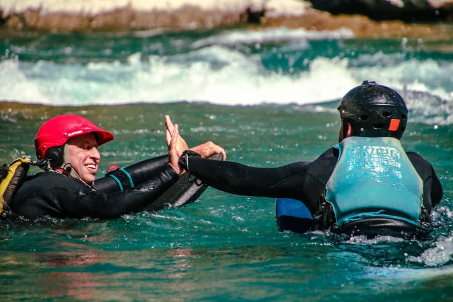 Queenstown: White Water Surfing Along the Kawarau River - Riding up to 12 kilometres of white water