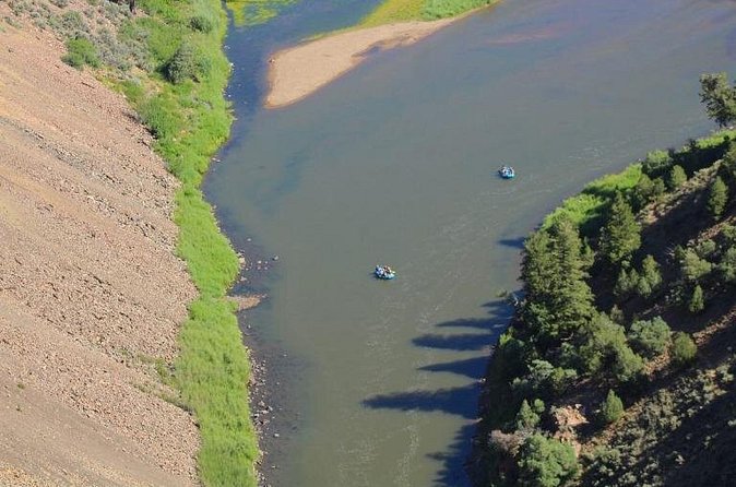 Raft the Beautiful Upper Colorado - Sharing a Raft With Seven Other People