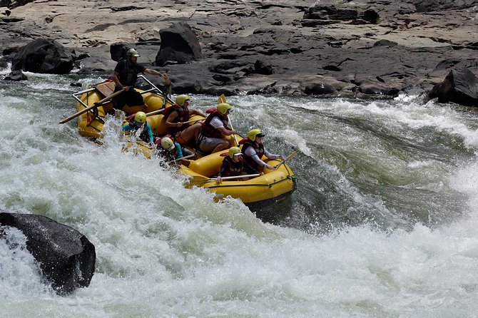 Raft the Zambezi - What the price includes, and what it does not